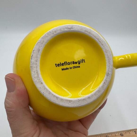 Teleflora Smile Smiley Face Mug Cup Coffee Tea Large Happy Face Vintage. 20 Oz B - Picture 4 of 8